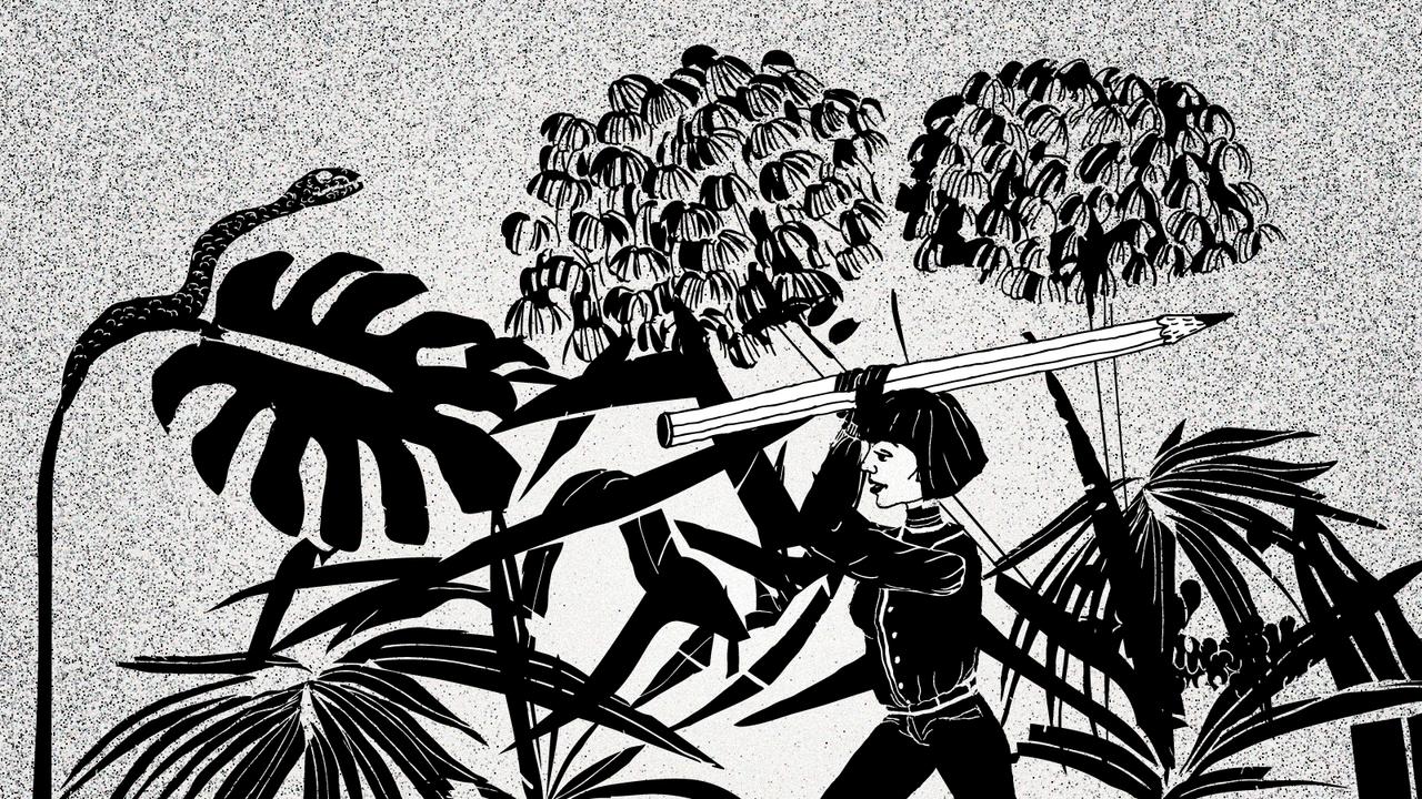 Fragmente einer Großstadt  Im Dschungel der Kreativen –  Berufsbild Illustratorin start