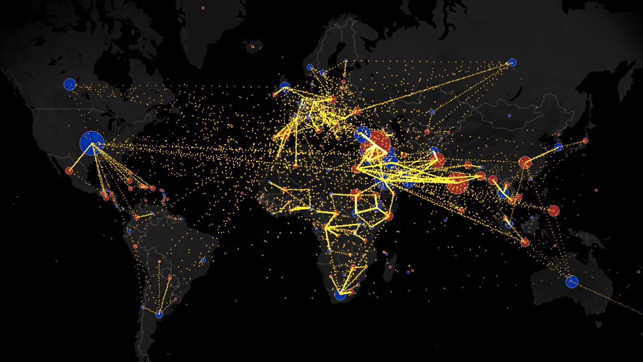 global migration map