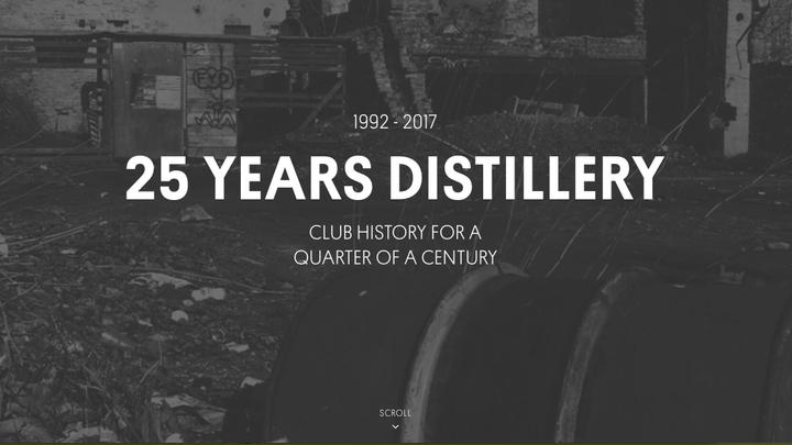 Leseliste 25 Jahre Distillery 20171022