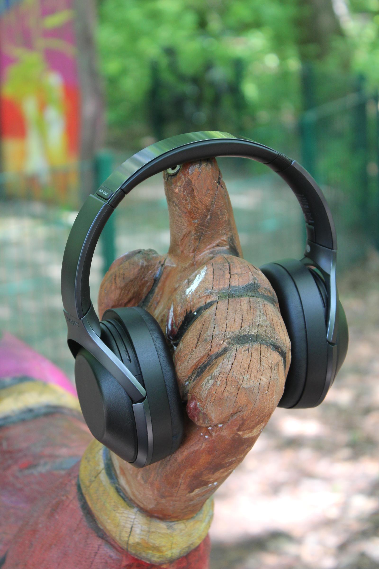 Sony MDR 1000 X Finger