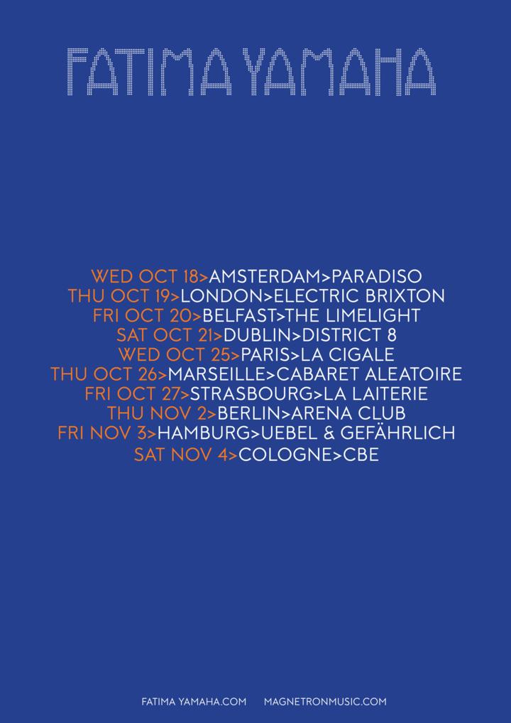 Fatima Yamaha Konzerttour 2017