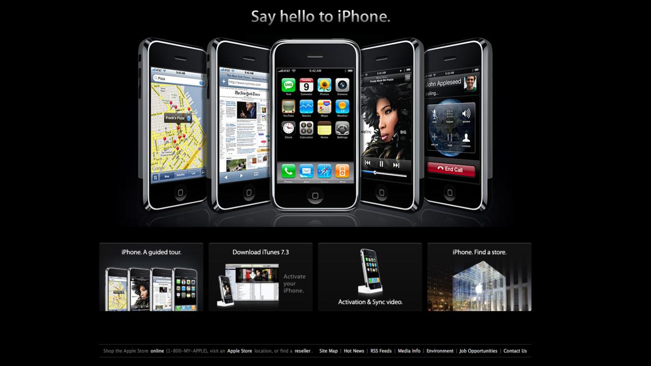 Ten Years Ago Apple Start