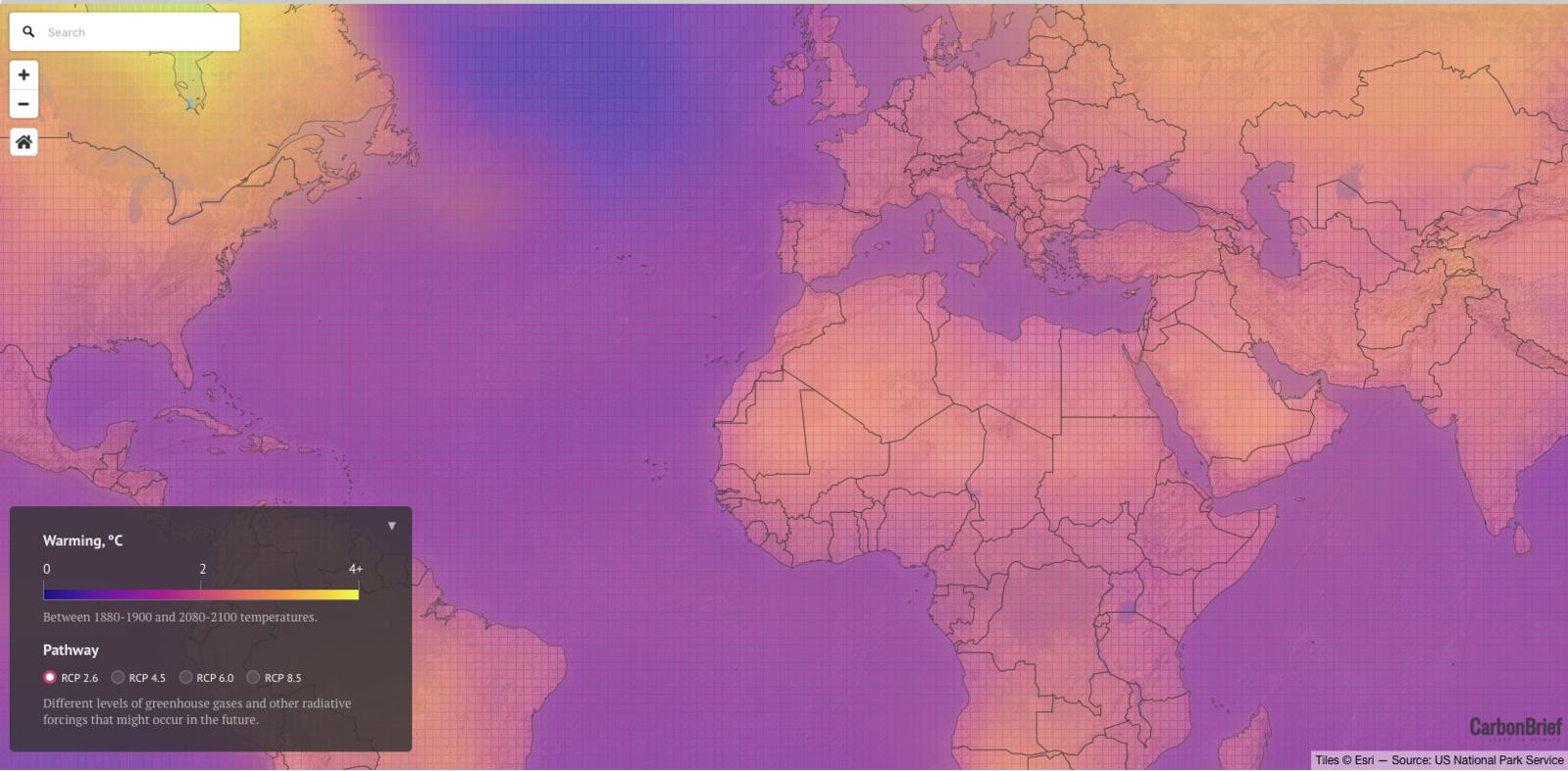 Gute Karten Klimawandel alt