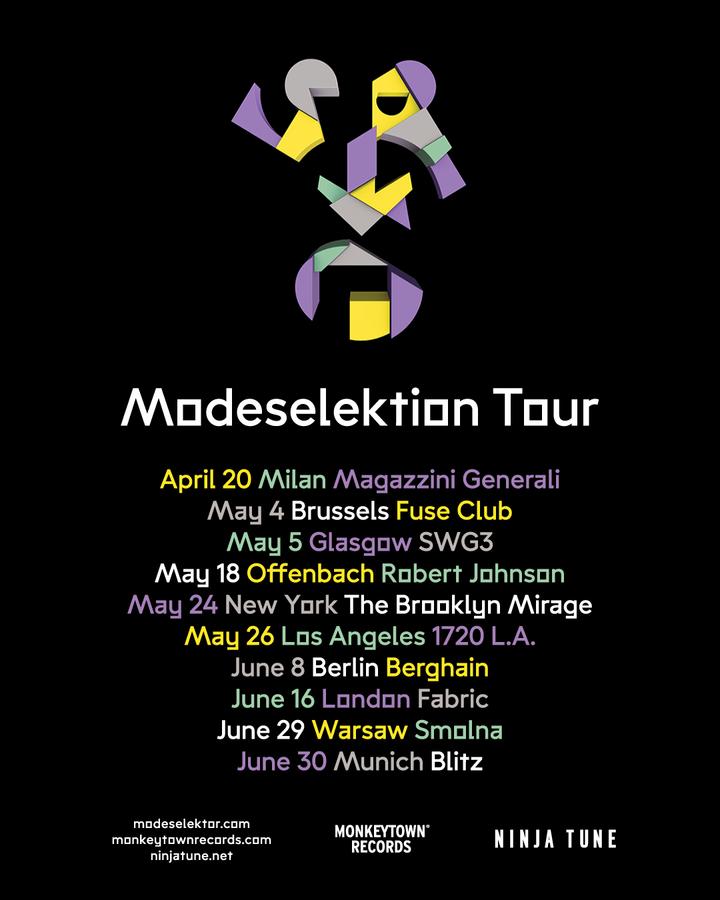 Modeselektion Tour