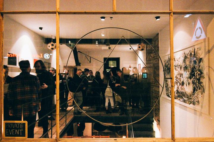 2017 — Nils Frahm All Melody Listening Session at Erased Tapes Sound Gallery in London - photo by Alex Kozobolis