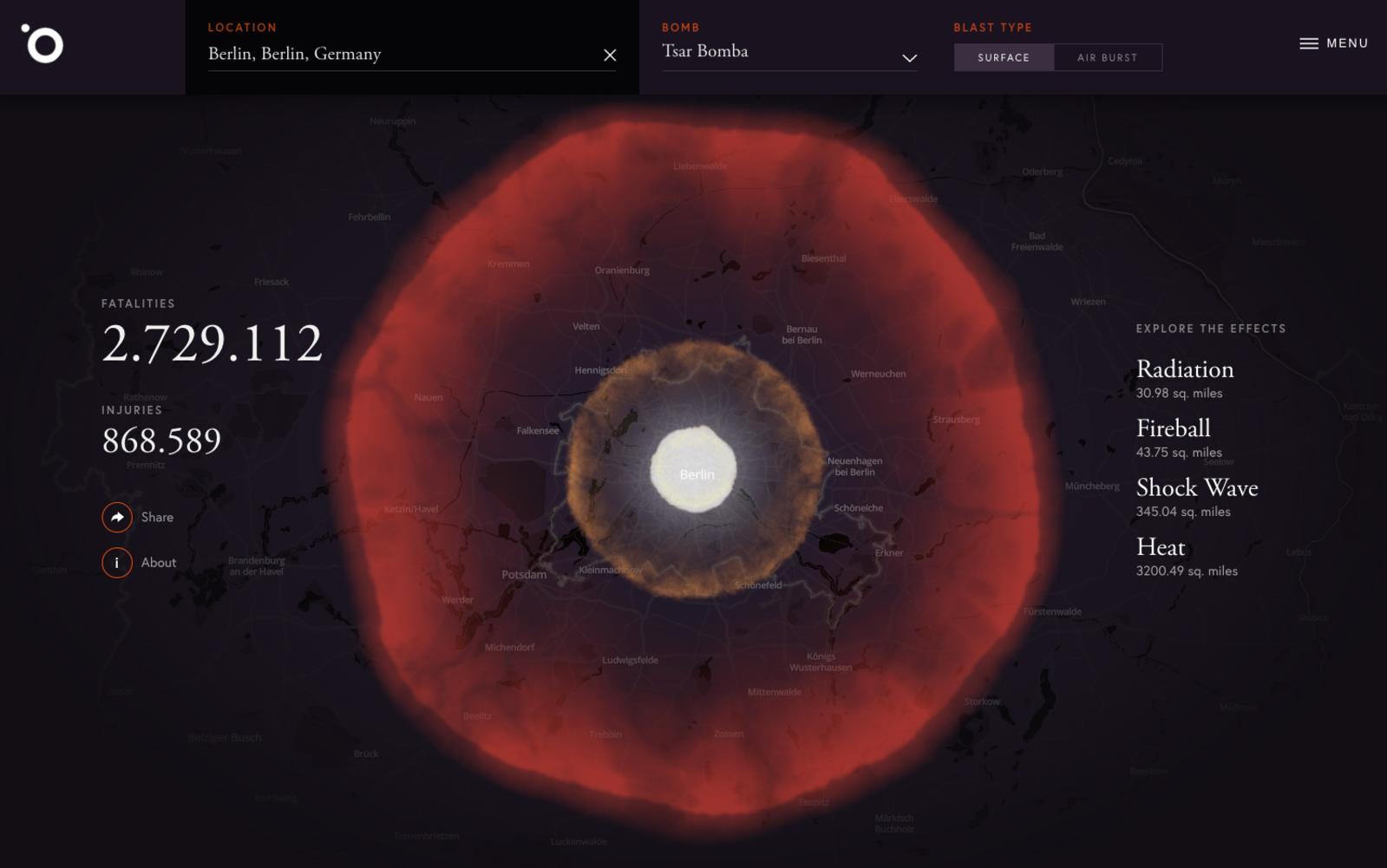 Gute Karten outrider Atombombe Alt