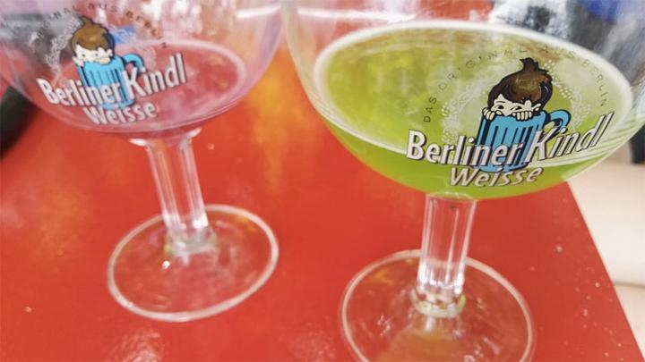 weisse mit schuss