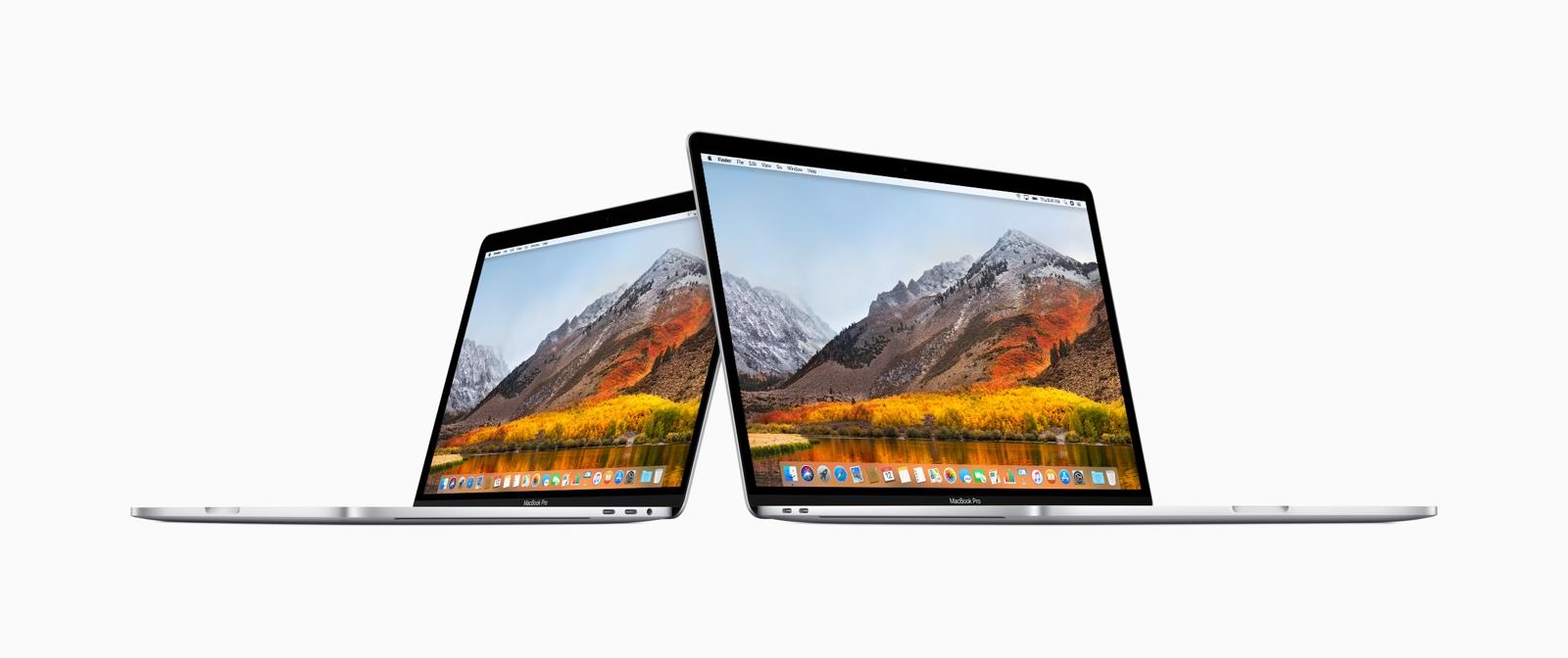 MacBook Pro 2018 - Pressebild