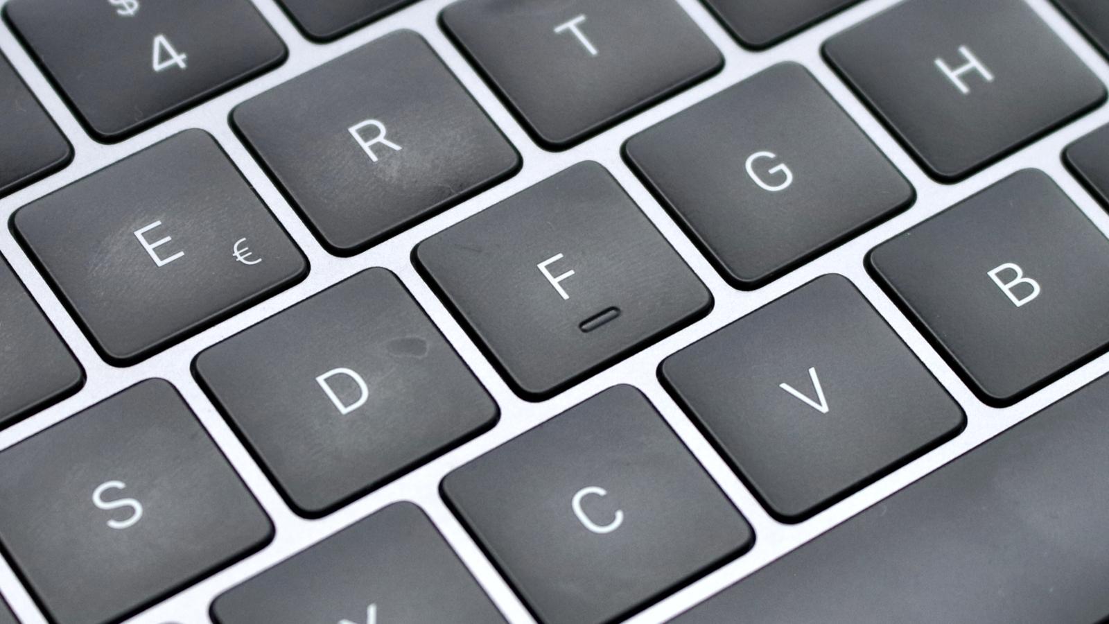 Review MacBook Pro 2018 Tastatur