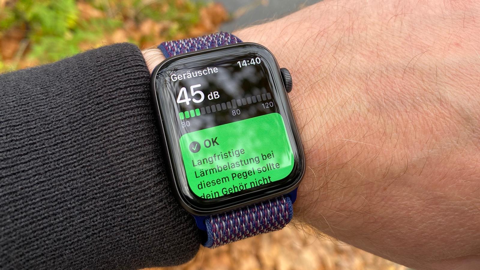 Apple Watch Series 5 Geräusche App