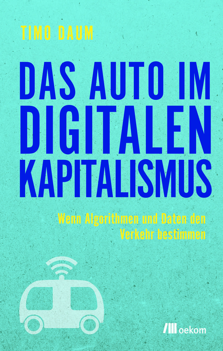 Pageturner Timo Daum Das Auto Im Digitalen Kapitalismus Cover