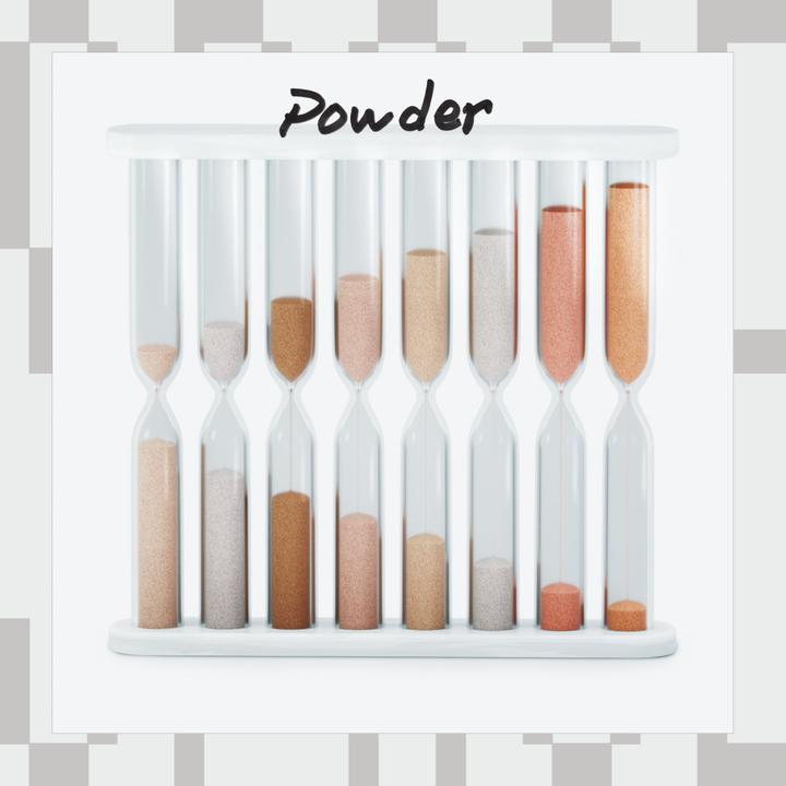 powder in space cover