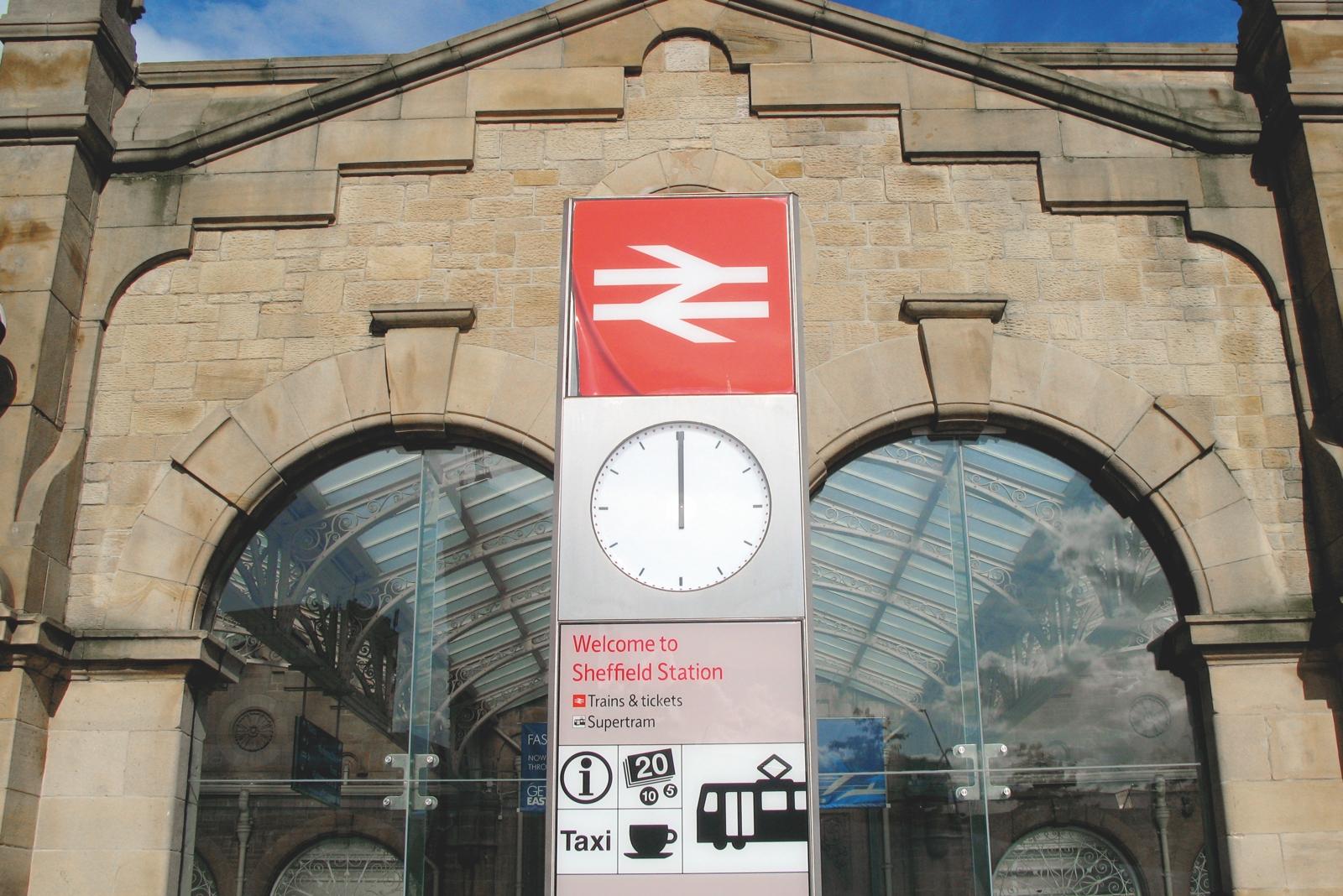 Sheffield Bahnhof