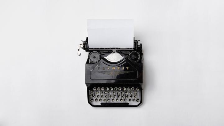 typewriter leseliste literarisches ich