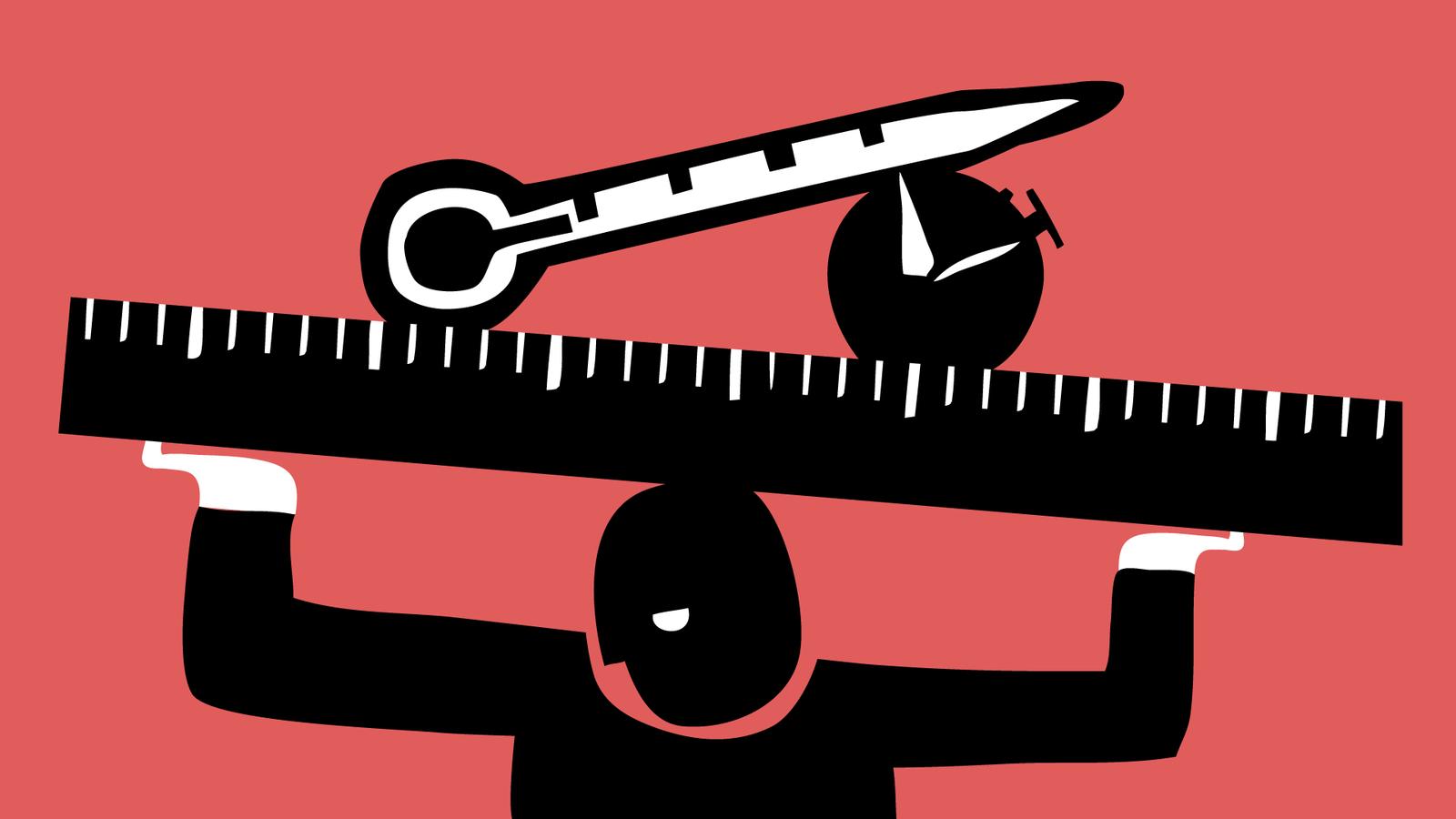 udc messen selbstvermessung illustration