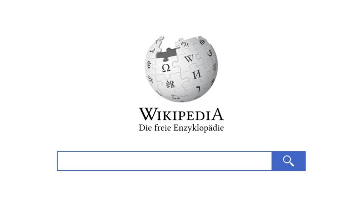 Screenshot Wikipedia
