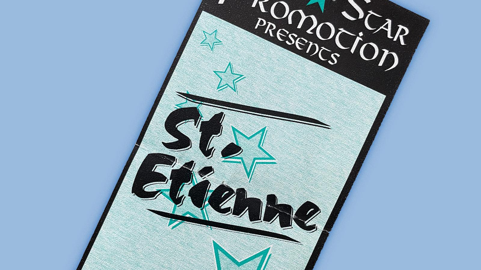 Konzerterinnerungen -  Saint Etienne Berlin 1994 Marquee
