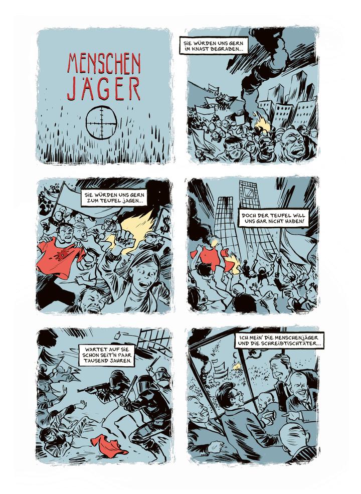 Keine Macht für Niemand: Menschenjäger – Reinhard Kleist