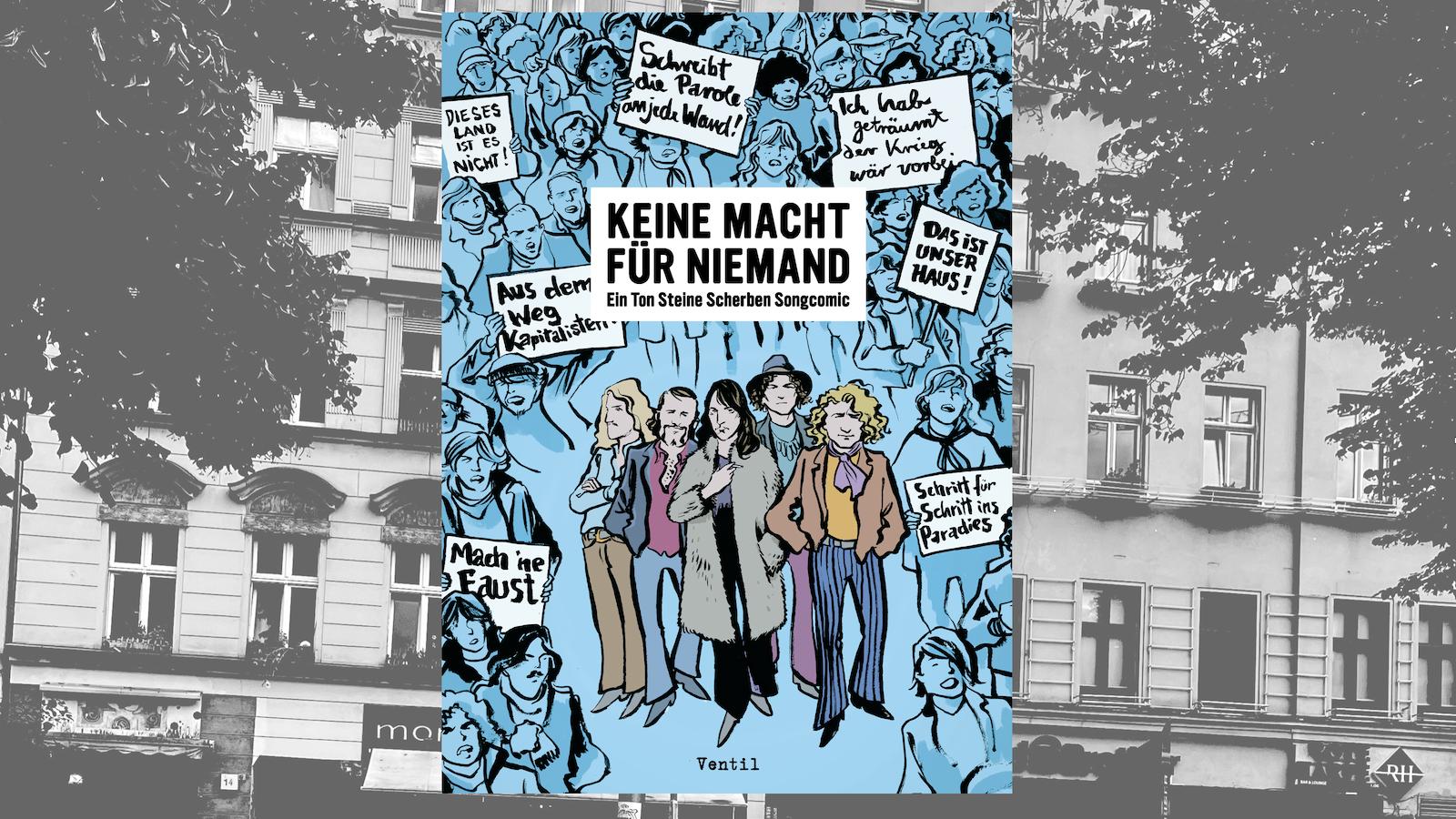 Keine Macht für Niemand Ton Steine Scherben Songcomic