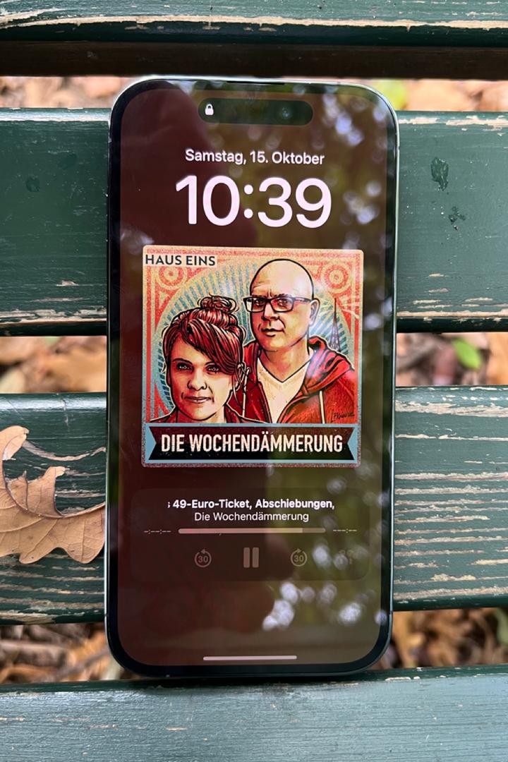 iPhone 14 Pro mit Always On Display