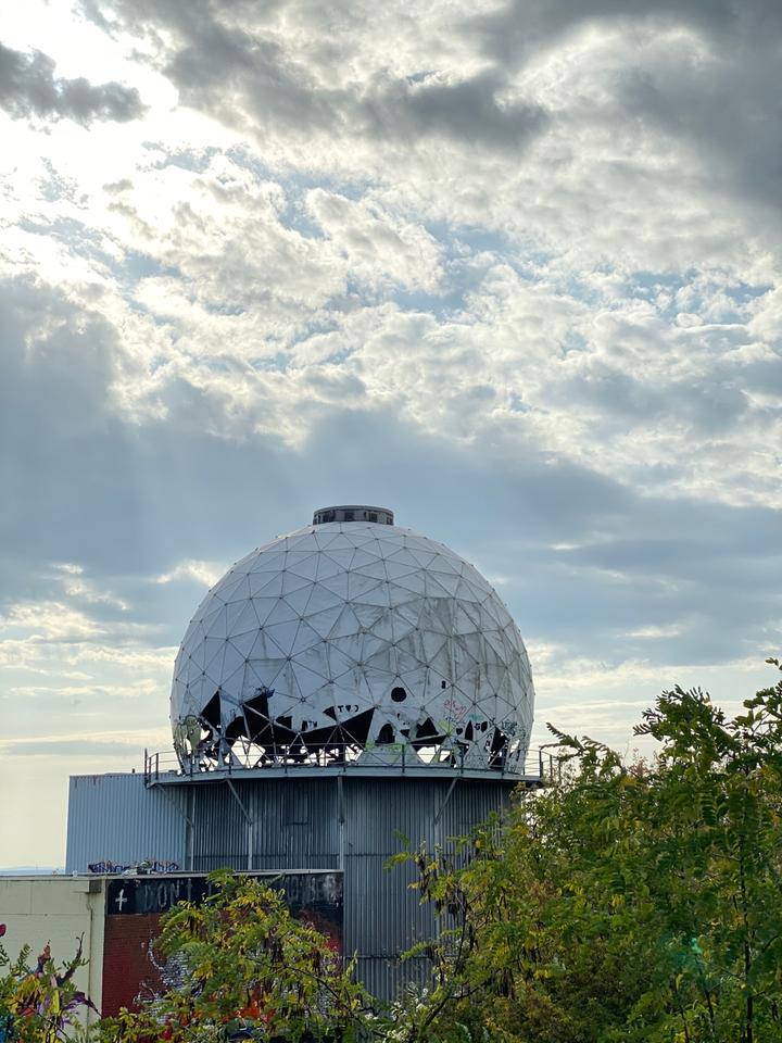 Abhörstation auf dem Berliner Teufelsberg
