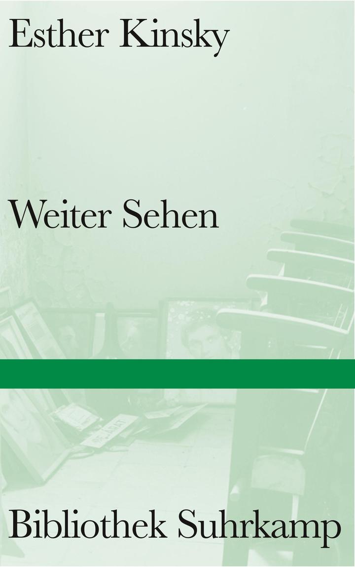 Pageturner Oktober 2025 Esther Kinsky – Weiter Sehen Cover