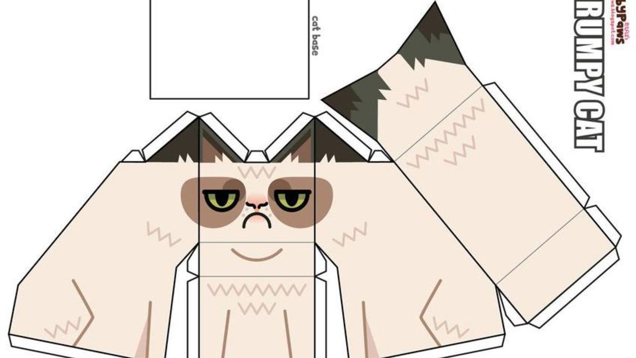 Grumpy Cat Bastelset