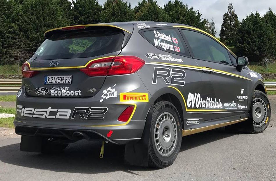Røkland Reveals His Erc3 Junior Fiesta Fia Erc European Rally Championship