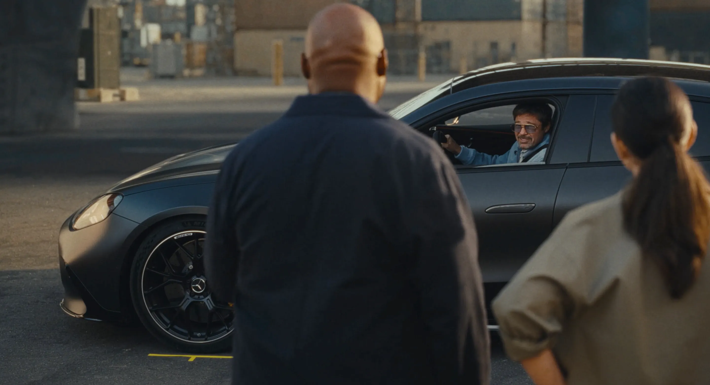 Too Hard To Resist campaign by antoni for AMG GT 4-Door Coupe, featuring Brad Pitt and playdis composition and audio production