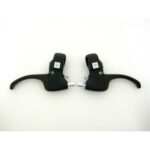 remgrepen set V-brake 3 vinger zwart 2-delig remgrepen set V-brake 3 vinger zwart 2-delig
