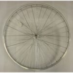 voorwiel 28 x 1 5/8 x 1 1/8 inch aluminium 36G zilver voorwiel 28 x 1 5/8 x 1 1/8 inch aluminium 36G zilver