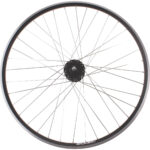 voorwiel 28 x 1 5/8 x 1 3/8 inch Shimano naafdynamo zwart voorwiel 28 x 1 5/8 x 1 3/8 inch Shimano naafdynamo zwart