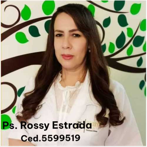 Logo de Ps. Rossy Estrada;  Ced. Prof. 5599519