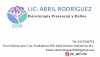 Logo de LIC. ABRIL RODRIGUEZ