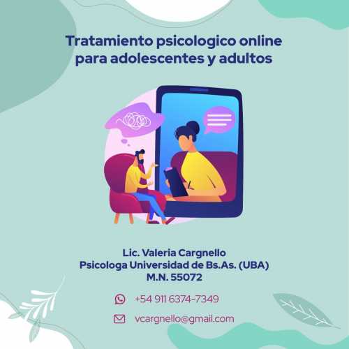 Logo de Lic. Valeria Cargnello, 1563747349