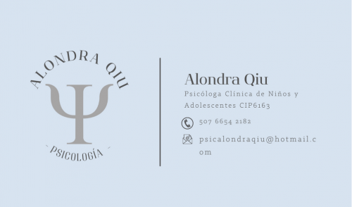 Logo de Psicóloga Clínica Alondra Qiu