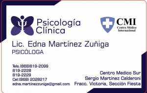 Lic. Edna Mariela Martínez Zuñiga
