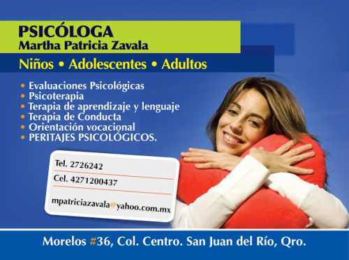 Logo de Psicóloga Martha Patricia Zavala