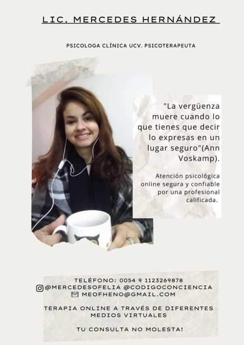 Logo de Mercedes Hernandez Psicóloga Clínica