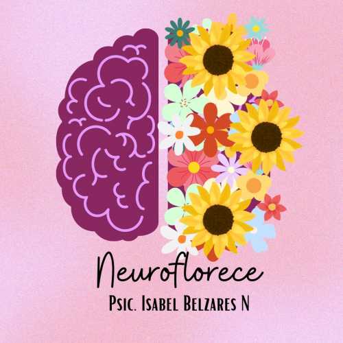 Logo de Neuroflorece// Isabel Belzares N