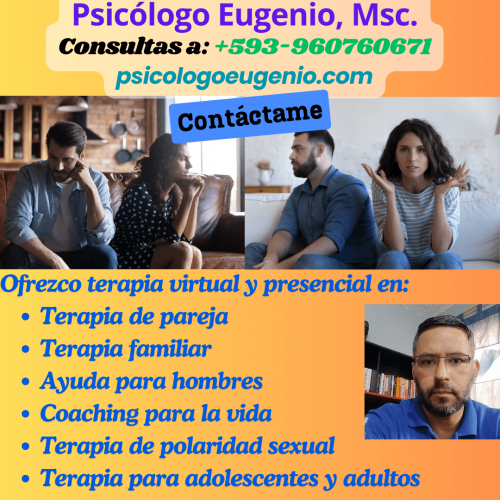 Logo de Psicólogo Eugenio 💖 +593-0960760671 👫  💞