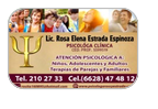 Ps. Rossy Estrada; Ced. Prof. 5599519