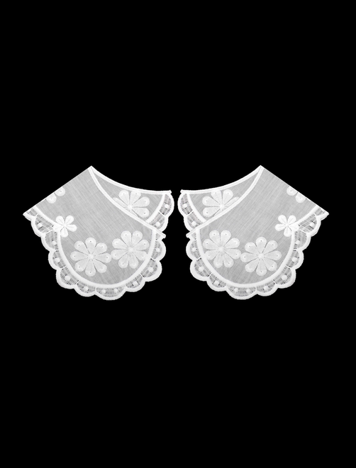 Cuello bordado pol/nyl | AyB Hislabor