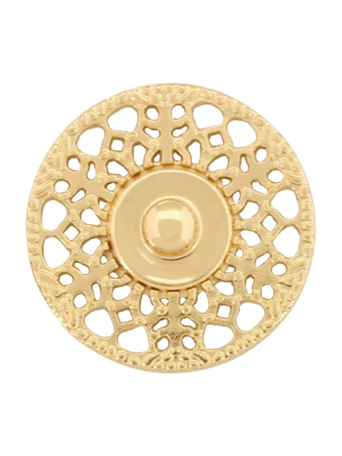 Carved press-stud button | AyB Hislabor