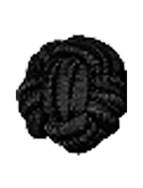 Silk-knot cufflink button | AyB Hislabor