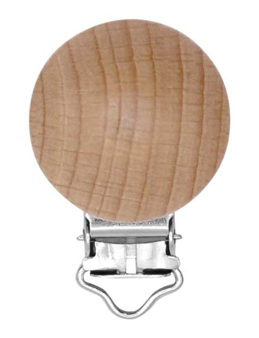 Wooden clasp round nf | AyB Hislabor
