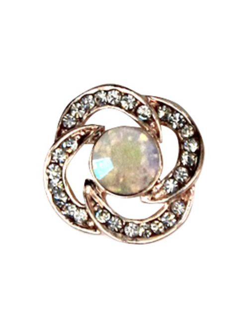 Broche pin metal cristal | AyB Hislabor