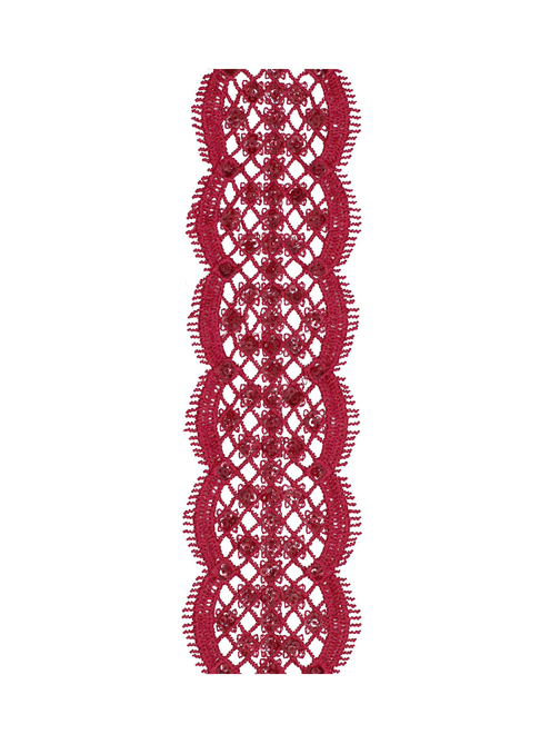 Encaje guipur lentejuelas | AyB Hislabor