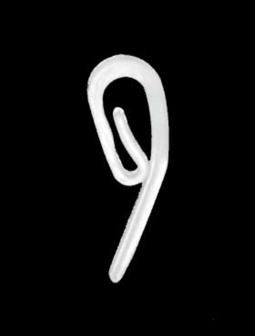 Garfio fruncidor plástico | AyB Hislabor