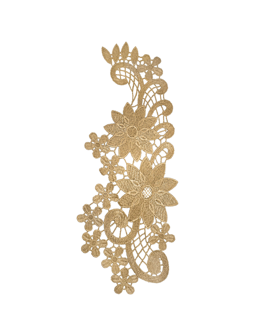 Aplique guipur cuello par | AyB Hislabor